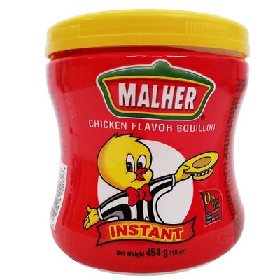 Malher Chicken Bouillon 16 oz - Consome de Pollo (Pack of 24)