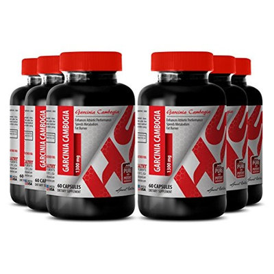 Garcinia cambogia extract pure liquid - GARCINIA CAMBOGIA 1300MG - stimulate fat loss (6 Bottles)