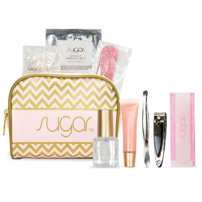 sugar Emergency Kit Cosmetic Bag Gift Set, Pink