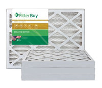 AFB Gold MERV 11 15x25x2 Pleated AC Furnace Air Filter. Filters. 100% produced in the USA. (Pack of 4)