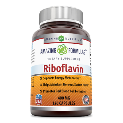 Amazing Nutrition Vitamin B2 (Riboflavin)