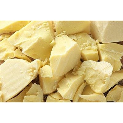 2 Lb Cocoa Butter, Pure, Raw, Unprocessed, Non-GMO. Incredible Quality and Scent. Use for Lotion, Cream, Lip Balm, Oil, Stick, or Body Butter. By SaaQin