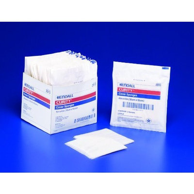 Curity Cover Sponge 4 x 4 in./Qty 2000