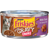 Friskies® Extra Gravy Chunky With Turkey In Savory Gravy