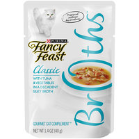Fancy Feast® Wet Cat Food With Tuna & Vegetables In A Decadent Silky Broth