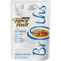 Fancy Feast® Wet Cat Food With Tuna, Shrimp & Whitefish In A Decadent Silky Broth