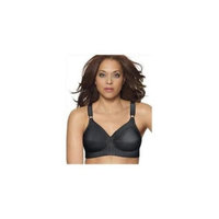 Everyday Women`s Classic Soft Cup Bra, 5213, 44D, Black