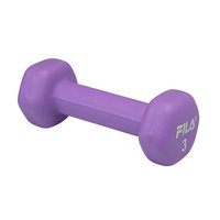 FILA 3-Pound Neoprene Hand Weight, Purple