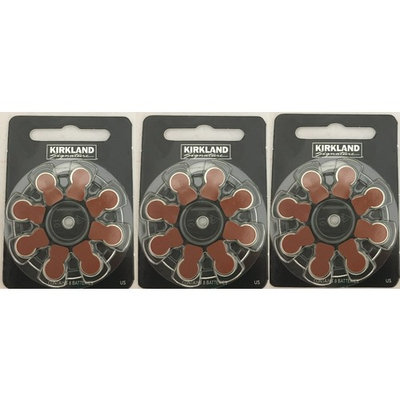 KIRKLAND SIGNATURE HEARING AID BATTERIES 24CT - SIZE 312