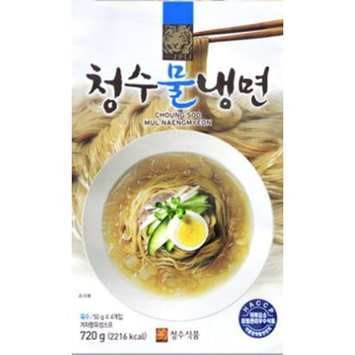 Choung Soo Mul Naengmyeon, Korean Cold Noodle with Soup Base 720g