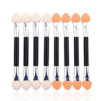 10pcs/set Eyeliner Eye Shadow Sponge Brushes Lip Brush Disposable Double End Make-Up Applicator Beauty Make Up Tool