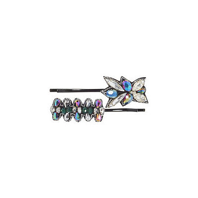 Pink Pewter Slate Set Bobby Pin