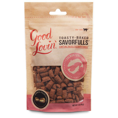 Good Lovin' Savorfulls Salmon Cat Treats, 3 oz.