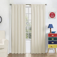 Eclipse Blackout Macklin Curtain Panel (White)