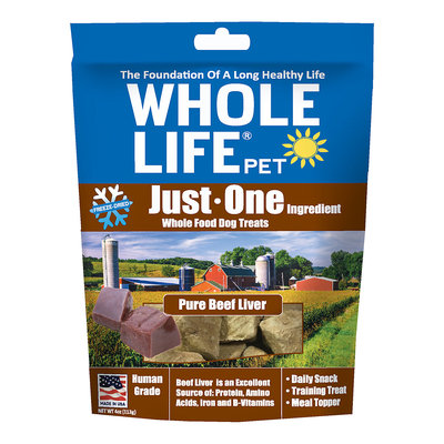 Whole Life Pure Beef Liver Treats