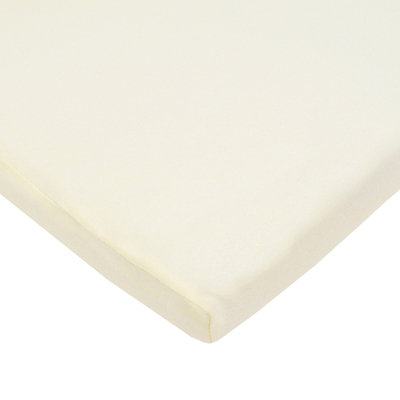TL Care Jersey Cradle Sheet, White One size