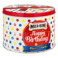 Big Heart Pet Brands Milk-Bone Flavor Snacks Dog Biscuits Birthday Kit, for Small/Medium-sized Dogs, 36 oz