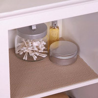 Con-Tact Brand Grip Non-Adhesive Shelf Liner, Taupe