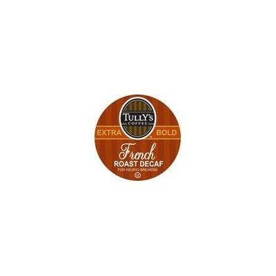 Tully's French Roast DECAF Coffee for Keurig Brewing Systems 24 K- Cups (2 Pack)