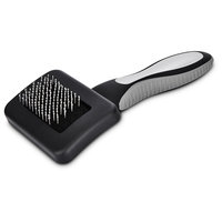 Well & Good Black Small Cushion Slicker Dog Brush