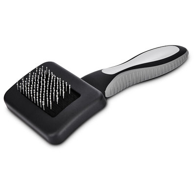 Well & Good Black Small Cushion Slicker Dog Brush