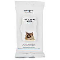 Well & Good Shed Reducing Cat Wipes, Pack of 24 wipes