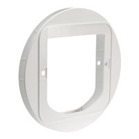 SureFlap Pet Door Dual Mounting Adapter in Brown
