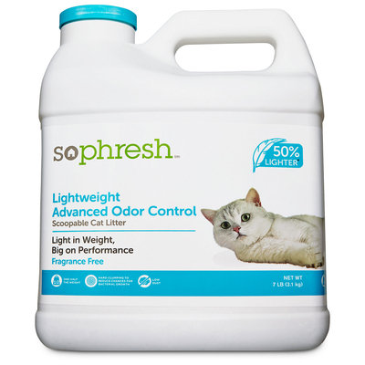 So Phresh Lightweight Odor Control Cat Litter, 7 lbs.