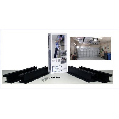 The Bin Caddy Overhead Storage System