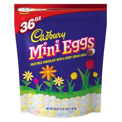 Cadbury Mini Eggs Solid Milk Chocolate with Crisp Sugar Shell