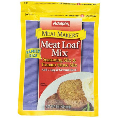 Adolph's Meat Loaf Mix, 2.11 OZ (Pack of 4)