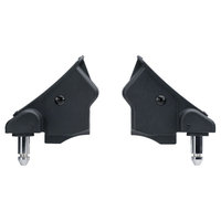 Baby Jogger Car Seat Adapter - Mounting Bracket - Single- Baby Jogger City GO & Graco, Black