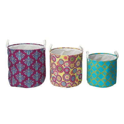 Elements Set of 3 Mediterranean Nesting Storage Baskets