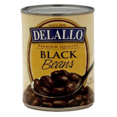DeLallo Black Beans, 15.5 Oz