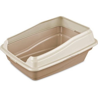Sterilite Framed Cat Litter Pan, Camel