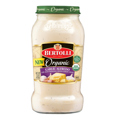 Bertolli Organic Garlic Alfredo Pasta Sauce 15 oz