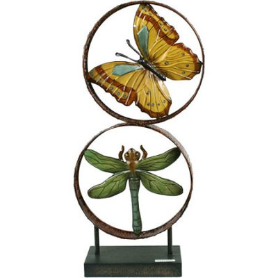 Pinnacle Strategies B93695/2-UPS 2 Ring Metal Decor