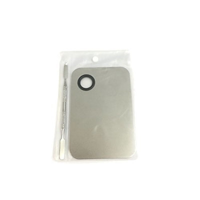 Palette Clear Nail Art Makeup Polish Gel Foundation Eyeshadow Mixing Spatula