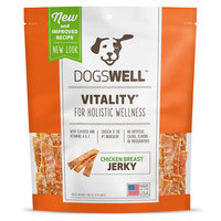 Dogswell Vitality Jerky Chicken Breast Treats 9lb (6 x 24oz)