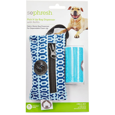 So Phresh Printed Fabric Bag Dispenser