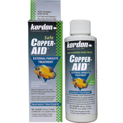 Kordon Copper Aid External Parasite Treatment: 4 oz - (Treats 100 gal
