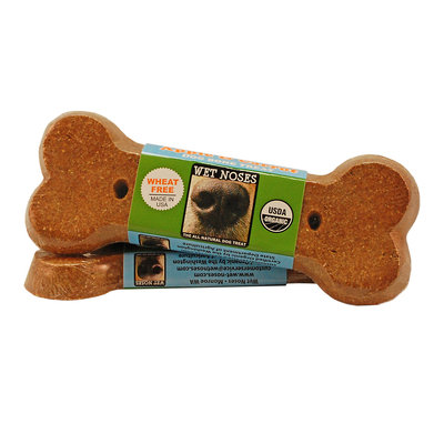 Wet Noses Apple & Carrot Bone Dog Treat, 2oz