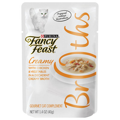Fancy Feast® Wet Cat Food With Chicken & Vegetables In A Decadent Creamy Broth