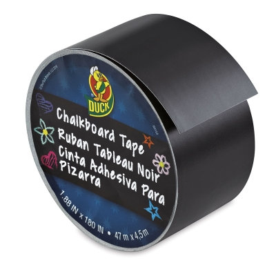 Chalkboard Duck Tape 1.88inX15yd Black
