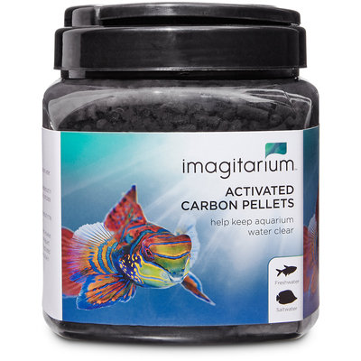 Imagitarium Activated Carbon for Fresh or Salt Water Aquariums, 23 oz.