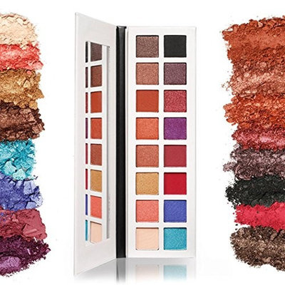 Alonea Shimmer Matte Eyeshadow, Shimmer Pearlescent Eye Shadow Powder Palette Matte Eyeshadow