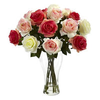 nearly natural Assorted Roses Arrangement