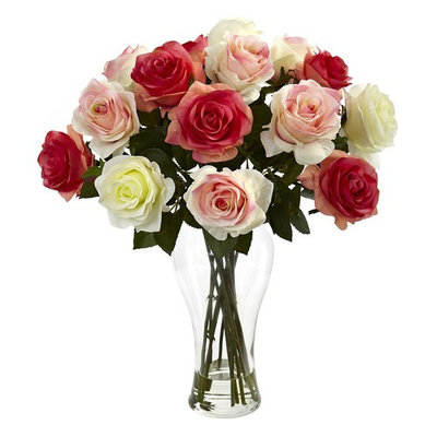 nearly natural Assorted Roses Arrangement