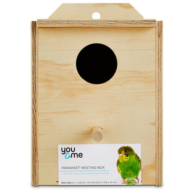 You & Me Parakeet Nest Box