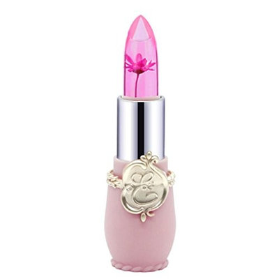 Wenjuan Magic Temperature Change Color Lip Balm Beauty Bright Flower Crystal Jelly Sexy Long-Lasting Moisturizer Lipstick Makeup